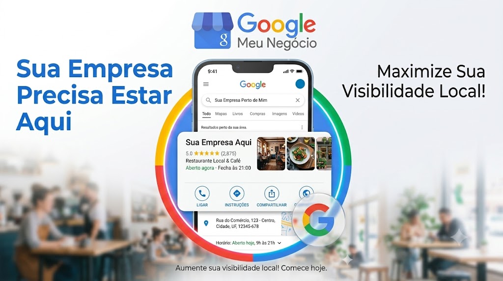 sua empresa no google maps